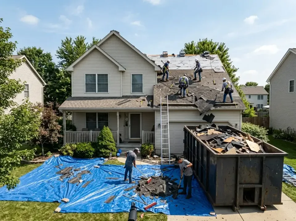 roof-replacement-debris-remova-004 — frequently asked questions, Cheapest Dumpster Rentals in New London, CT